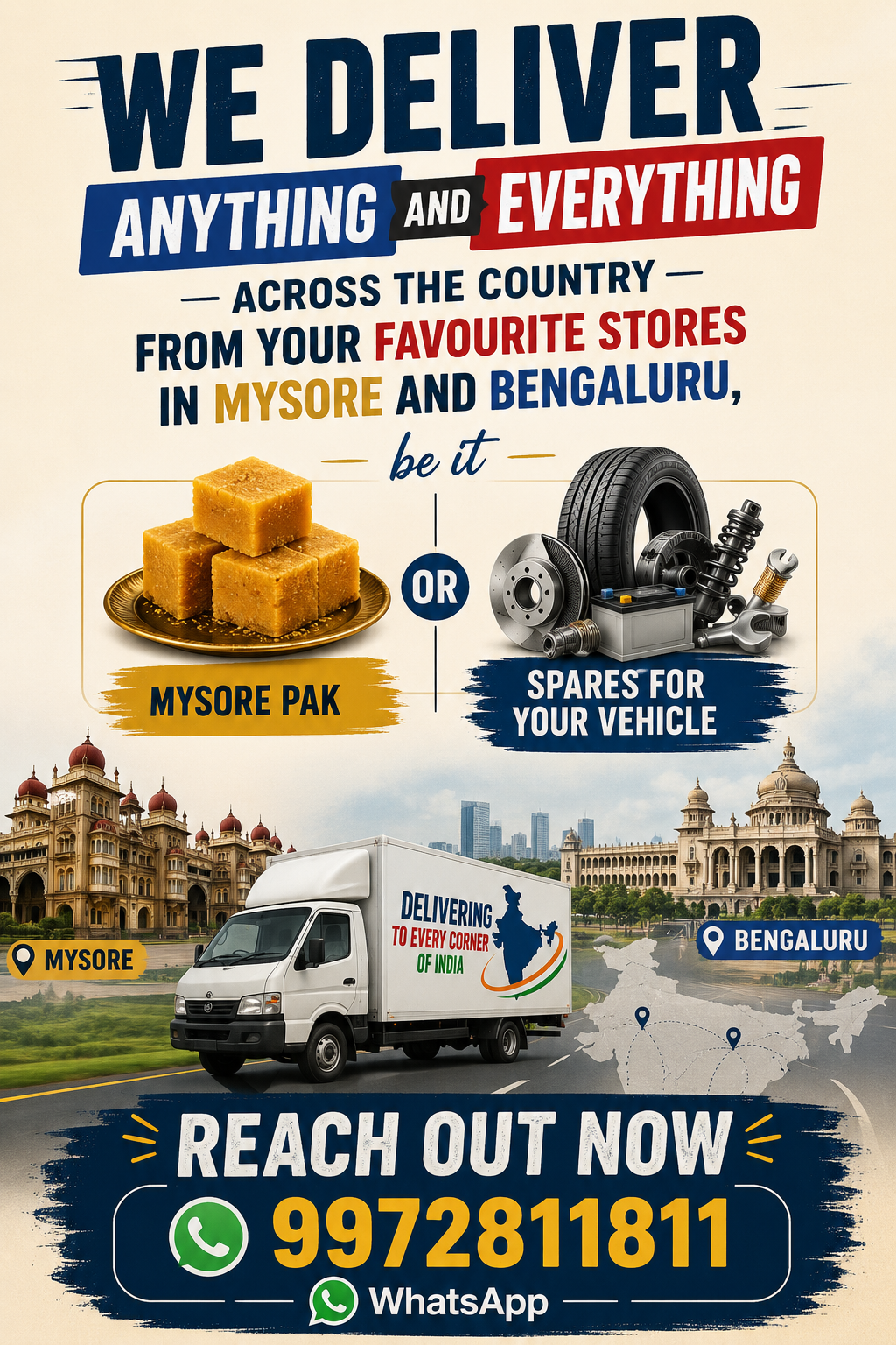 Pickup up and courier